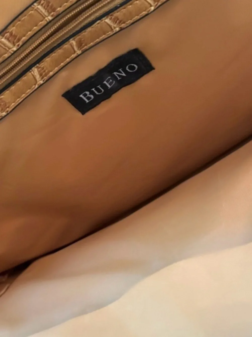 Bueno Elegant Tan Bag Bueno bag computer case